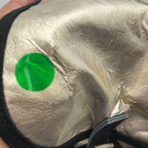 Victoria’s Secret Pink Mini Metallic Gold Shimmer Backpack Academia Travel Bag - Picture 16 of 16